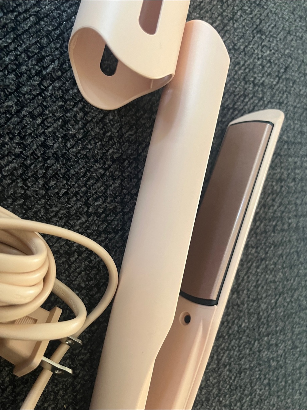 Kristin Ess Pink Ceramic Hair Straightener - Compact Electric Styling Iron - Picture 4 of 6